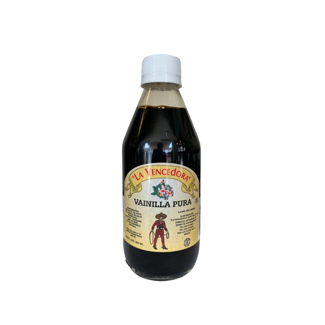 La Vencedora Mexican Vanilla: Pure Extract, No Coumarin | Large
