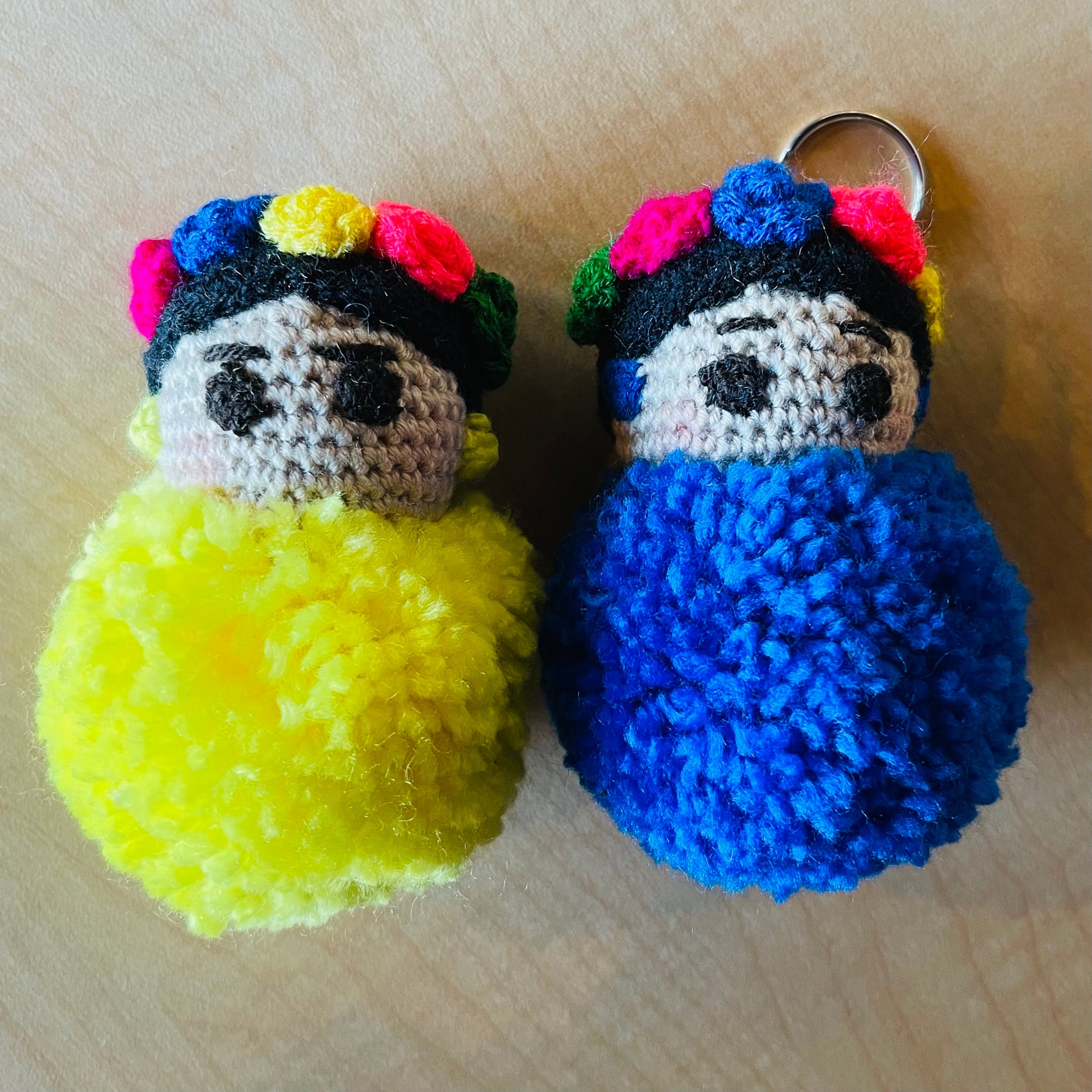 Handcrafted Pom Pom and Assorted Ornaments Tassels from Oaxaca