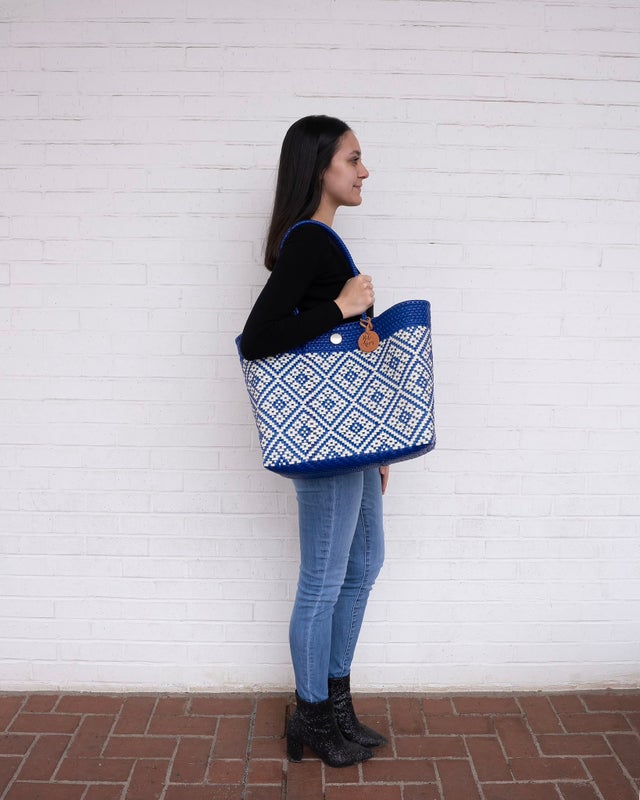 Summer and rose navy diamond hotsell tote