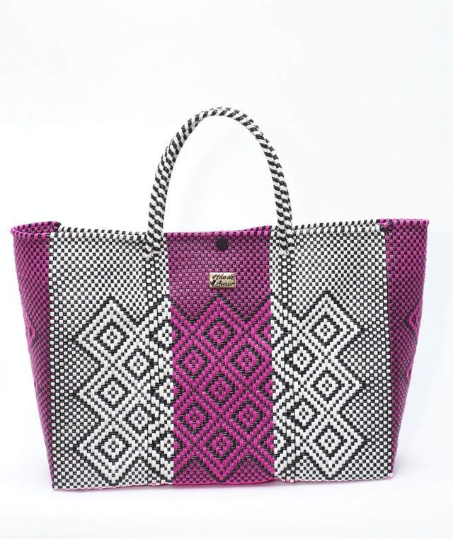 Handwoven Tote Bags Recycled Plastic Wholesale Hilo De Amor