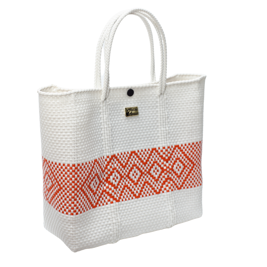 Multipurpose Eco Friendly Mercado Tote Bag / Hand Woven 